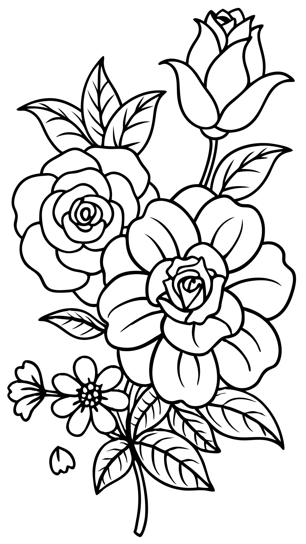 free printable flower coloring pages for adults